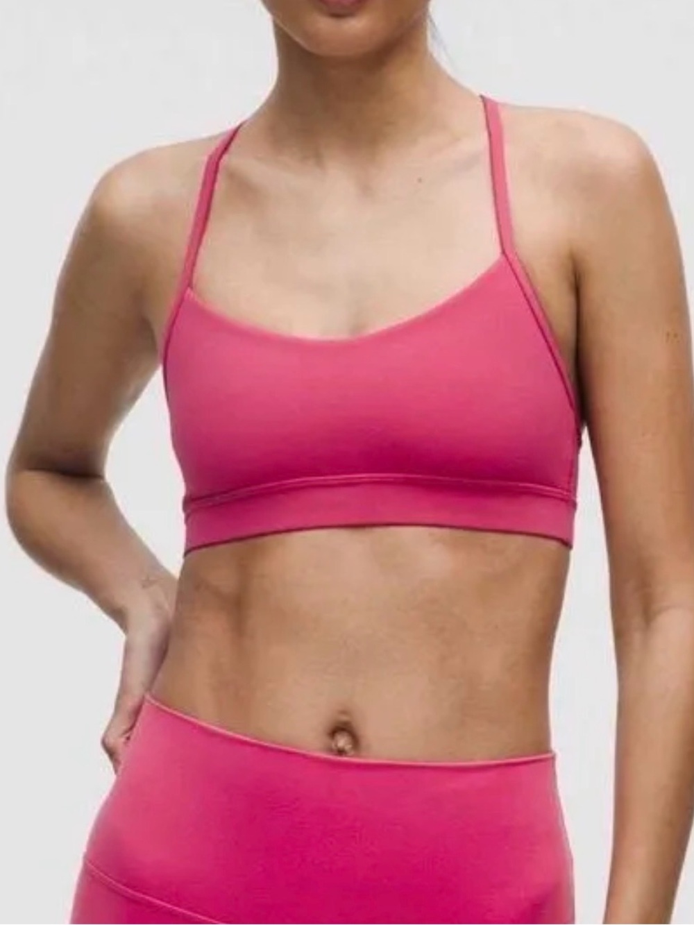 101. NWT Lululemon Flow Y Bra Nulu *Light Support, A–C Cups Sz 14